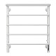 Полотенцесушитель электрический Larusso Стандарт с полкой КС П5 500x600 мм белый RAL 9016 8526