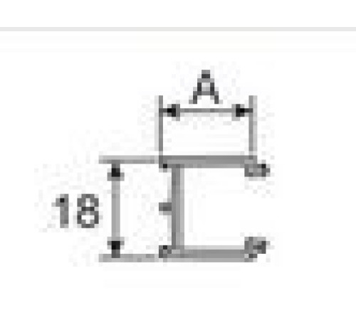 Профиль расширительный Provex Jolly 2000 мм 1154 SA 05 F