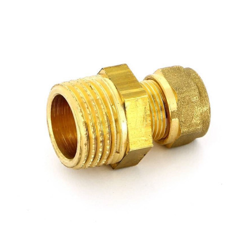 Муфта обжимная Tiemme 1100 10х1/2 наружная резьба 1100019