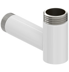 Уголок переходной Стилье G 3/4 HP - G 1/2 HP белый глянцевый 122003-3412