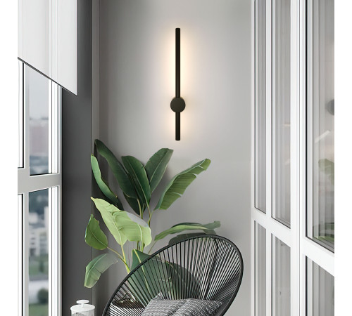 Светильник настенный светодиодный Cane LED MRL LED 1114 черный