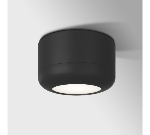 Светильник потолочный светодиодный 15W 4000K чёрный 25046/LED