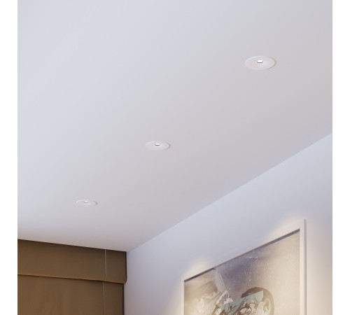 Светильник встраиваемый светодиодный Binnie 12W 3000K белый 15275/LED