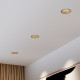 Светильник встраиваемый светодиодный Forte 15W 4000K латунь 25071/LED