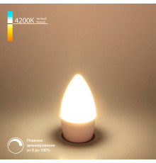 Светодиодная лампа quotСвечаquot Dimmable C35 7W 4200K E14 BLE1448