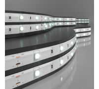 Светодиодная лента 12 В 7,2 Вт/м 30 Led/м 5050 IP65, холодный белый 6500К, 5 м Лента светодиодная 12V 7,2W 30Led 5050 IP65 холодный белый, 5м