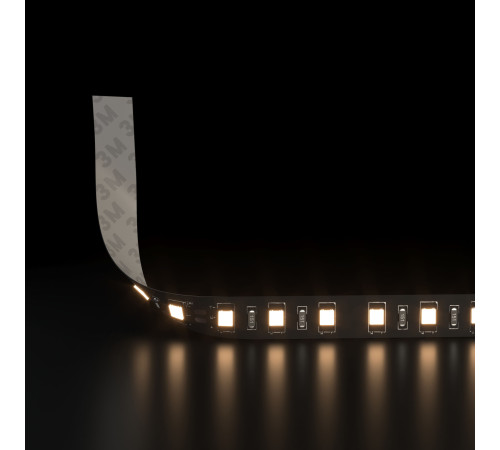 Светодиодная лента 120 Led 9,6 Вт IP20, 3300K тёплый белый, 5 м 2835 24V 120Led 9,6W IP20 Black