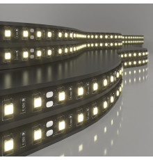 Светодиодная лента 24 В 14,4 Вт/м 60 Led/м 5050 IP20, тёплый белый 3300K, Black, 5 м Лента светодиодная 24V 14,4W 60Led 5050 IP20 тёплый белый, Black, 5м