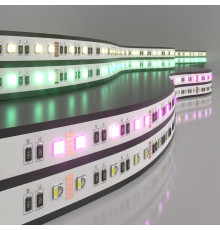 Светодиодная лента 24 В 24 Вт/м 60 Led/м 5050 IP20, MIX RGB/теплый белый, 5 м Лента светодиодная 24V 24W 60Led 5050 IP20 MIX RGB/теплый белый, 5м