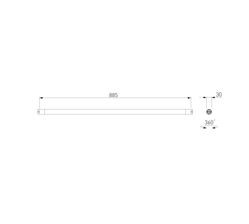 Module System Трековый светильник 18W 3000K (черный) 85175/01