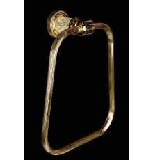 Полотенцедержатель кольцо Boheme Murano Cristal золото 10905-CRST-G