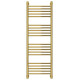 Полотенцесушитель водяной Сунержа Богема+ прямая 400x1200 мм золото 03-0220-1240