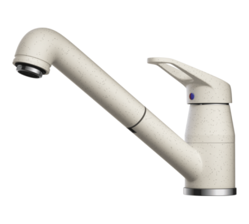 Смеситель для кухни Omoikiri Tateyama-S-EV с выдвижным изливом эверест 4994139