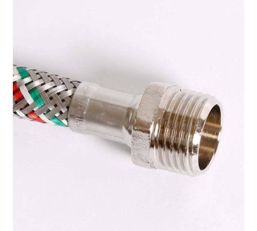 Гибкая подводка для воды Uni-Fitt 1/2 НВ 30 см нержавеющая сталь 501S2003