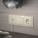 Телефонная розетка RJ-11 (слоновая кость) W1182003