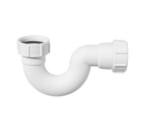 Сифон McAlpine трубный P-образный 1 1/2 x 40 мм высота 60 мм MRB6
