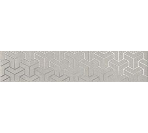 Бордюр Kerama Marazzi Ломбардиа серый 25х5,4 см AD\B569\6398