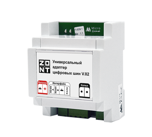 Универсальный адаптер цифровых шин ZONT DIN ML00005505