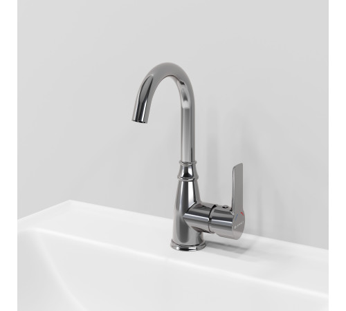 Смеситель для раковины Laparet Alamera высокий хром N2016002LPT