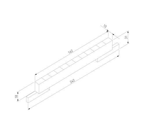 Трековый светильник 10W 3000K Mini Magnetic 85168/01