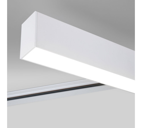 Трековый светодиодный светильник для однофазного шинопровода X-Line 20W 4200K белый матовый X-Line белый матовый 20W 4200K (LTB54) однофазный