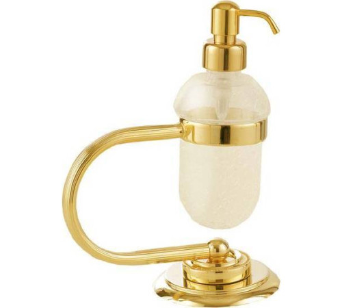Дозатор для жидкого мыла настольный Boheme Murano золото 10909-G