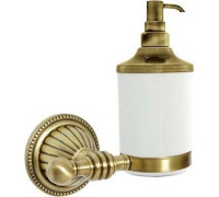 Дозатор для жидкого мыла подвесной Boheme Hermitage бронза 10337