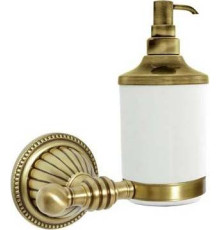 Дозатор для жидкого мыла подвесной Boheme Hermitage бронза 10337