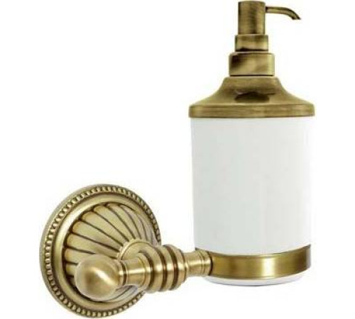 Дозатор для жидкого мыла подвесной Boheme Hermitage бронза 10337