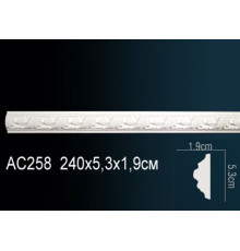 Молдинг полиуретановый Perfect AC258 с орнаментом AC258
