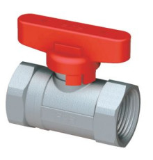 Кран шаровой FAR FS 3036 3/4 ВР-ВР бабочка красная ручка FS 3036 34RC