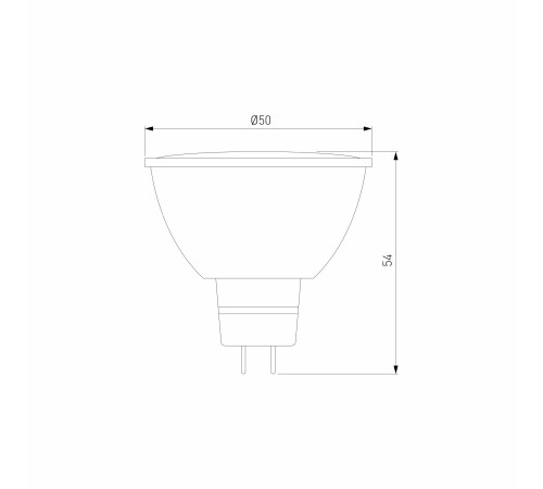 Умная лампа G5.3 LED 7W 3300К-6500К CCT+DIM (BLG5318) BLG5318