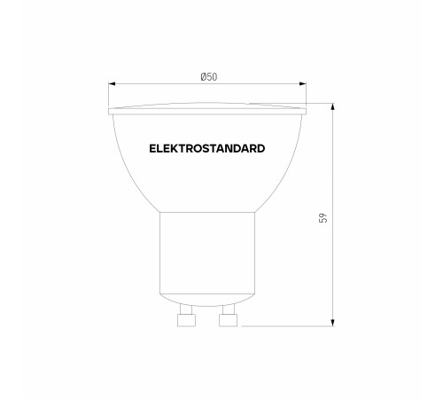 Умная лампа GU10 LED 7W 3300К-6500К CCT+DIM (BLGU1018) BLGU1018