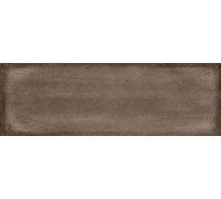 Плитка настенная Cersanit Majolica рельеф коричневый 20х60 см MAS111D