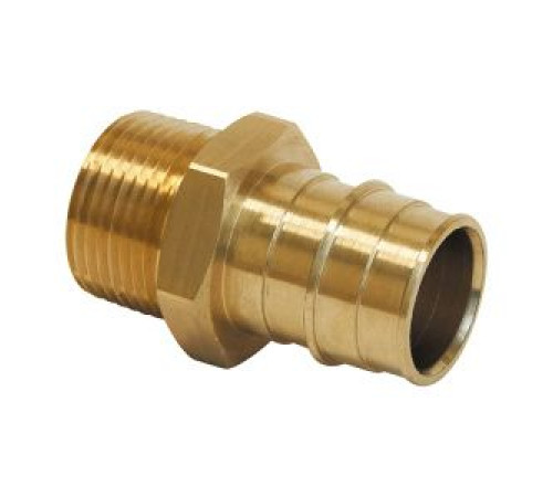Штуцер латунный Uponor для труб PE-Xa 32-R1 HP 1136012