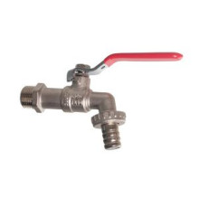 Кран шаровой водоразборный Kromwell 1/2 НР-НР с усиленным рычагом KW.285.04