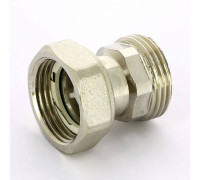 Соединение с накидной гайкой НВ Uni-Fitt 1 никелированное с обратным клапаном 623N4000