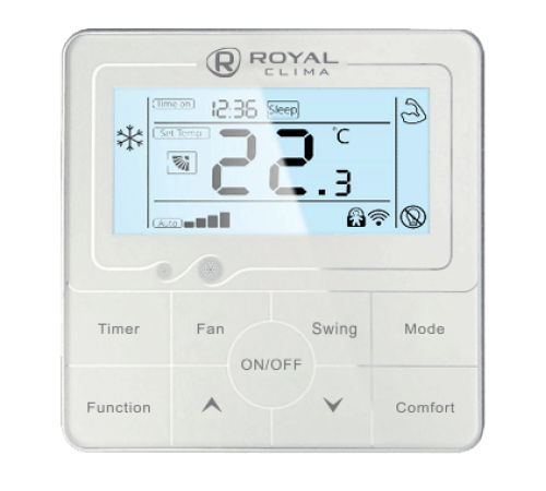 Сплит-система канальная высоконапорная ROYAL CLIMA COMPETENZA HP Inverter CO-D 96HNHI/CO-E 96HNHI