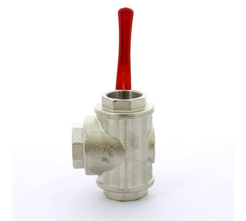 Кран шаровой Itap трехходовой L-порт ВВ рычаг 1 1/2 1280112