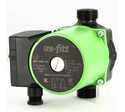 Насос циркуляционный Uni-Fitt SCP 15/60 130 мм 913S1560