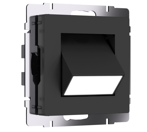 Поворотная встраиваемая LED подсветка Turn (черный матовый) W1154708