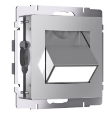 Поворотная встраиваемая LED подсветка Turn (серебряный) W1154706