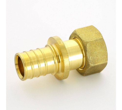 Муфта аксиальная Uni-Fitt 25х3/4 с накидной гайкой и плоской прокладкой 754G8300