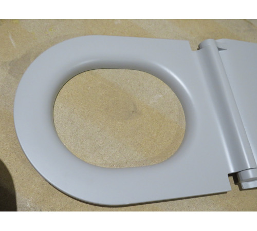 Сиденье для унитаза GSI Pura Slim Soft Close цвет Cenere Matte MS86CSN17_УЦ