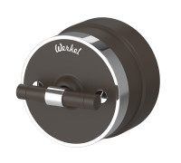 Выключатель на 4 положения двухклавишный Vintage мокко матовый/хром W5822052