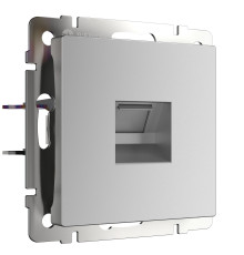 W1181006/ Розетка Ethernet RJ-45 (серебряный) W1181006