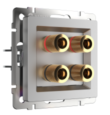 W1185006/ Акустическая розетка (серебряный) W1185006