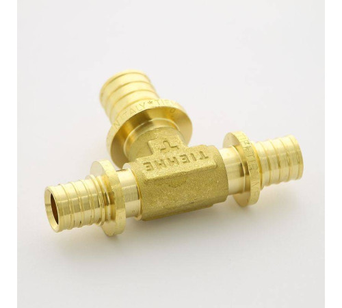 Тройник аксиальный Uni-Fitt 16х20х16 мм латунь 746G6760