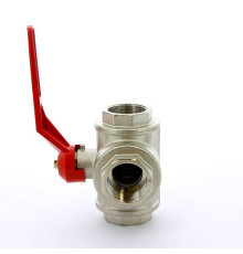 Кран шаровой Itap трехходовой L-порт ВВ рычаг 1 1/2 1280112