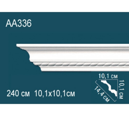 Карниз потолочный полиуретановый Perfect AA336